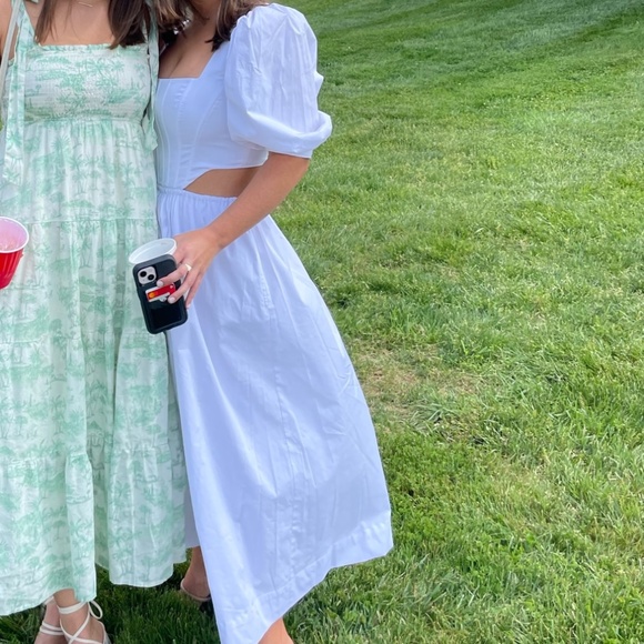 Staud Astro Dress - White - Picture 2 of 5